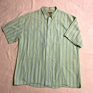 Sun River Short Sleeve Seersucker Shirt ☀️